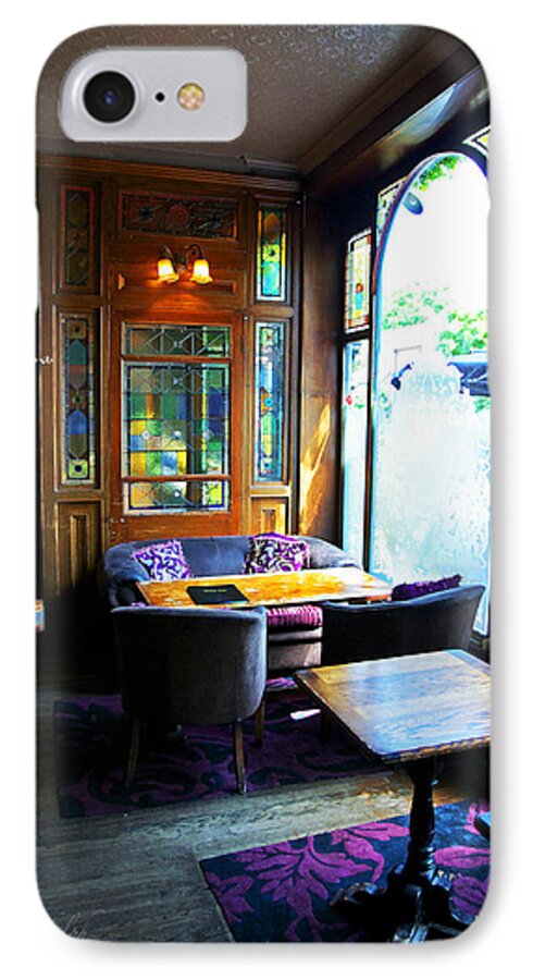 Warwick Castle Pub Interior iPhone 8 Case featuring the photograph Afternoon Diversion by Cheri Randolph