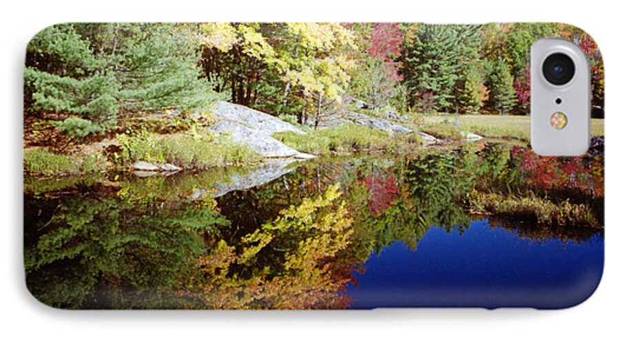 Nature iPhone 8 Case featuring the photograph Algonquin Reflection by David Porteus