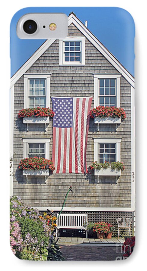 Garden iPhone 8 Case featuring the photograph American Harbor House by Sebastian Mathews Szewczyk