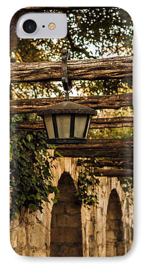 Alamo iPhone 8 Case featuring the photograph Arches at the Alamo by Melinda Ledsome
