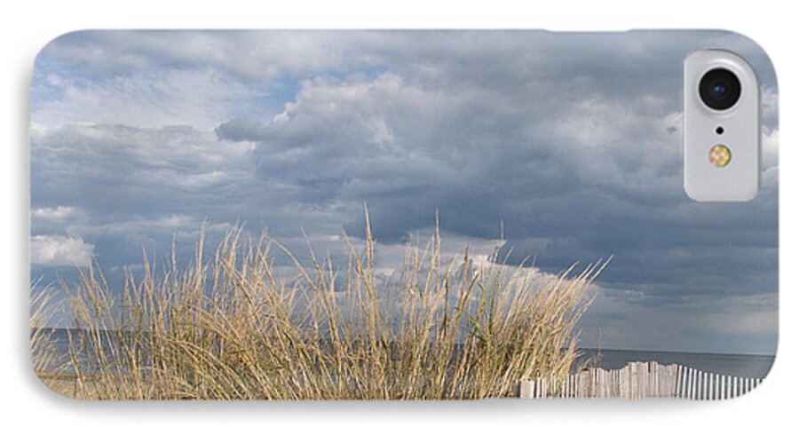 Delaware iPhone 8 Case featuring the photograph At The Beach by Arlene Carmel
