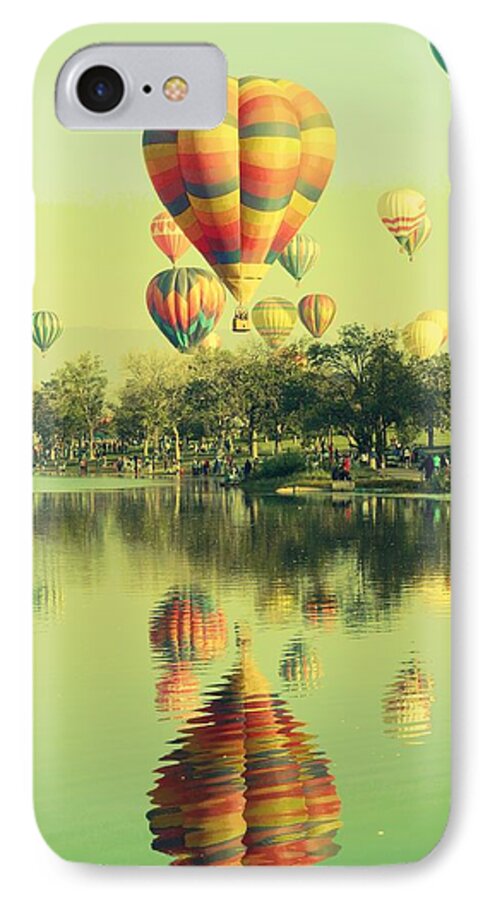 Balloon iPhone 8 Case featuring the photograph Balloon Classic by Michelle Frizzell-Thompson