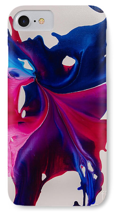 Poured Acrylic iPhone 8 Case featuring the painting Bangles A by Sherry Davis