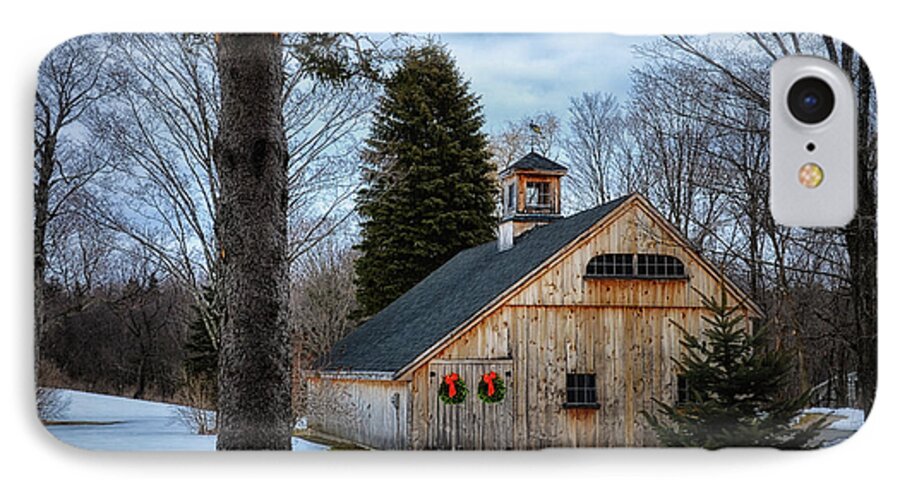 Nature iPhone 8 Case featuring the photograph Barn 7078 by Tricia Marchlik