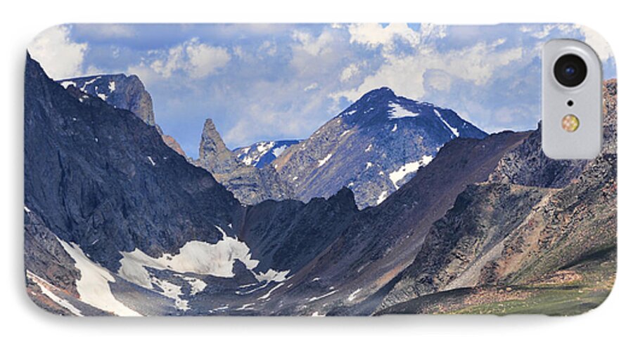 Beartooth Mountain iPhone 8 Case featuring the photograph Beartooth Mountain by Gary Beeler