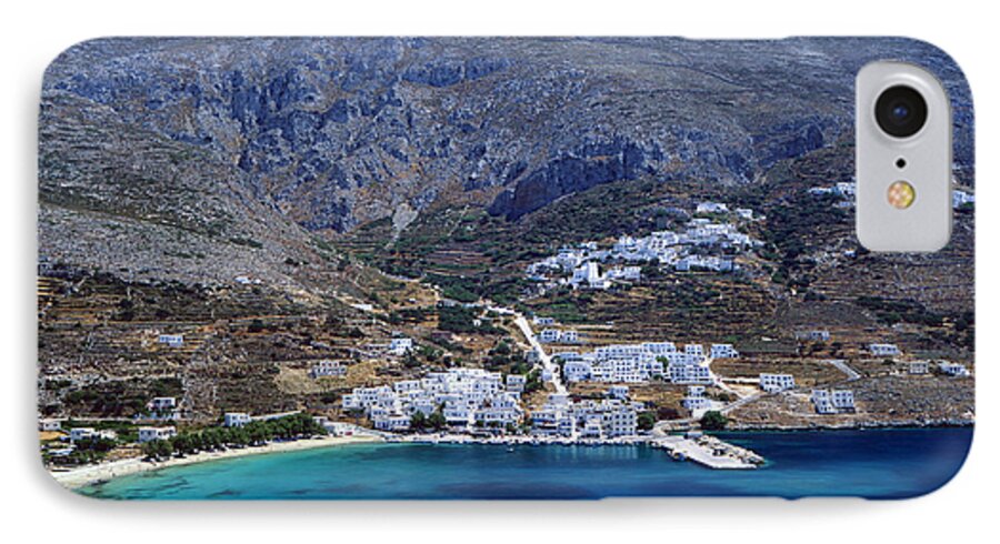 Amorgos iPhone 8 Case featuring the photograph Beautiful Amorgos by Aiolos Greek Collections