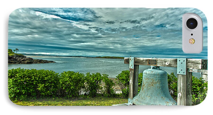 Biddeford iPhone 8 Case featuring the photograph Biddeford Pool Bell by Brenda Jacobs