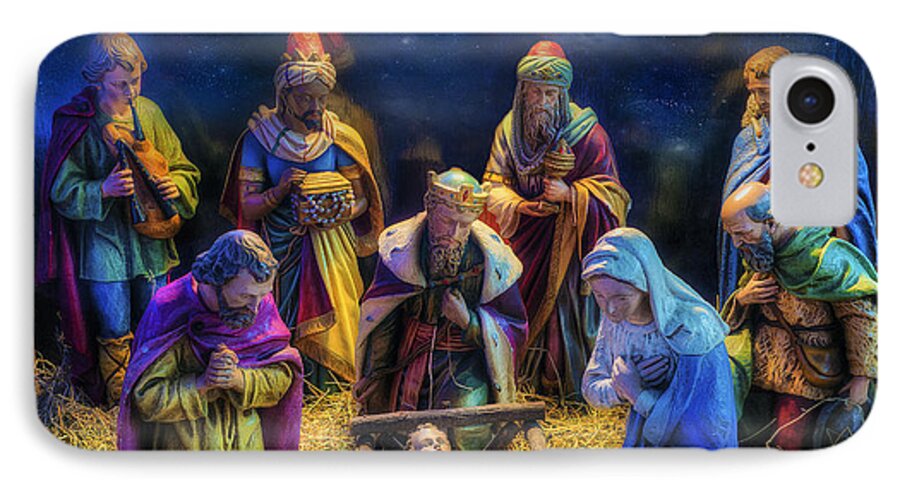 Jesus iPhone 8 Case featuring the photograph Birth of Jesus by Ian Mitchell