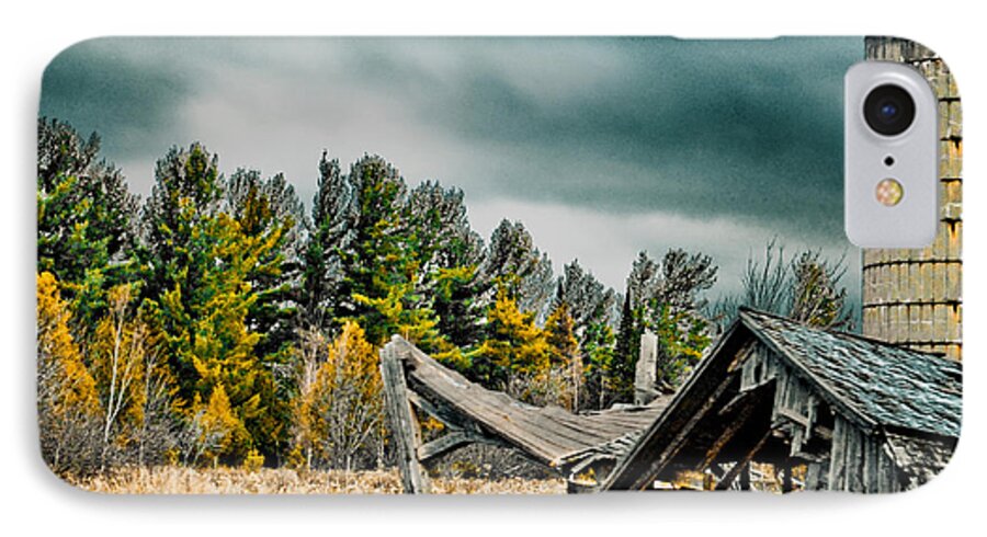 Barn iPhone 8 Case featuring the photograph Blown Away by Maggy Marsh