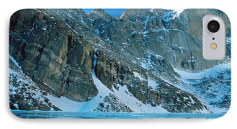 Landscapes iPhone 8 Case featuring the photograph Blue Chasm by Eric Glaser