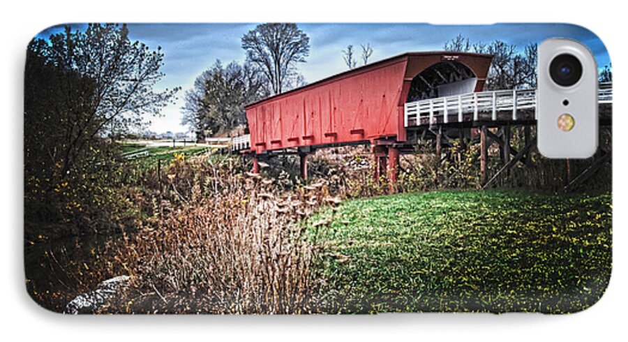 Roesman Bridge iPhone 8 Case featuring the photograph Bridges of Madison County by Randall Branham