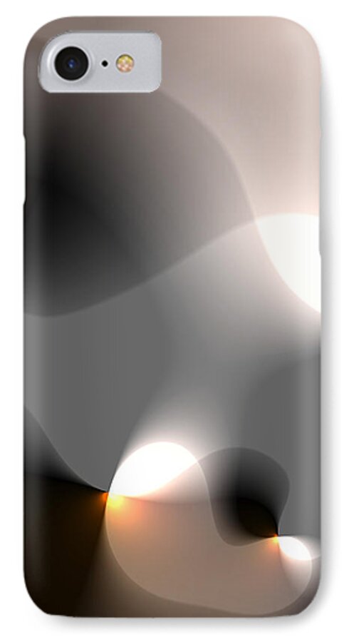 Abstract iPhone 8 Case featuring the digital art But by Judi Suni Hall