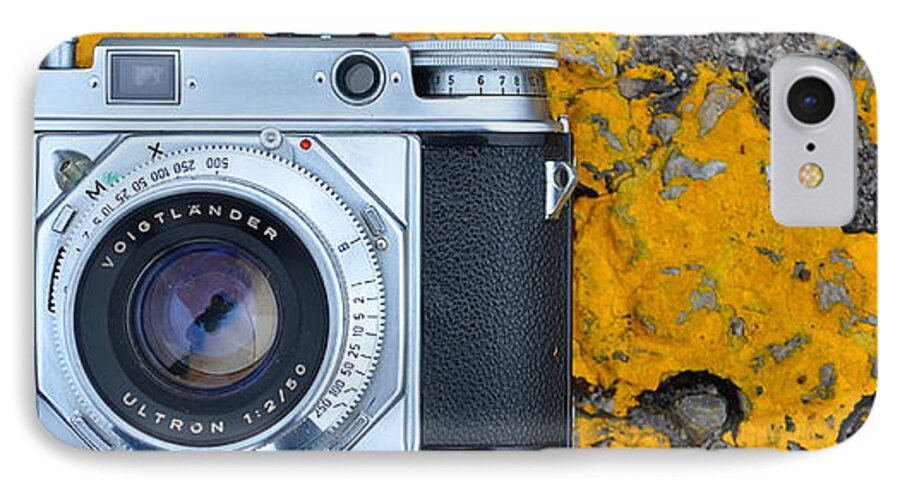 Camera iPhone 8 Case featuring the photograph Camera Still Life by Brooke Friendly