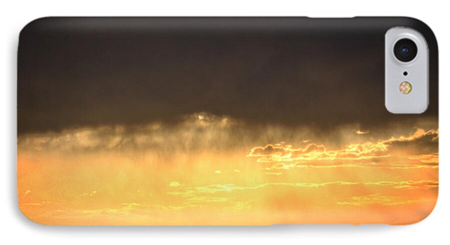 Cattle Ranch iPhone 8 Case featuring the photograph Cattle Fence at Sunset by Kate Purdy