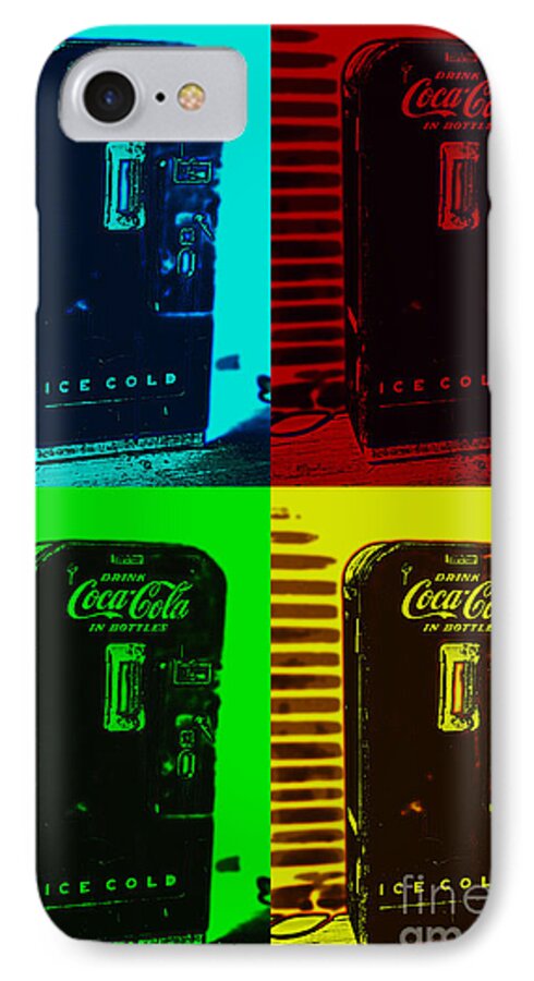 Coca Cola iPhone 8 Case featuring the photograph Coke Poster by Kevin Fortier