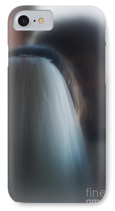 Bride iPhone 8 Case featuring the photograph Daddy's little girl by Jennifer E Doll