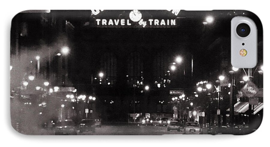 Denver Landscapes iPhone 8 Case featuring the photograph Denver Union Station Square Image by Ken Smith