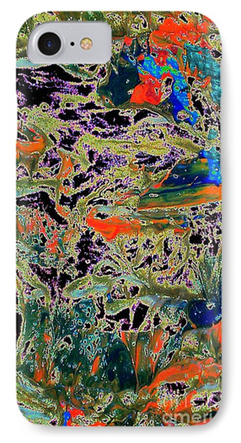 Tide iPhone 8 Case featuring the painting Ebb And Flow by Jacqueline McReynolds