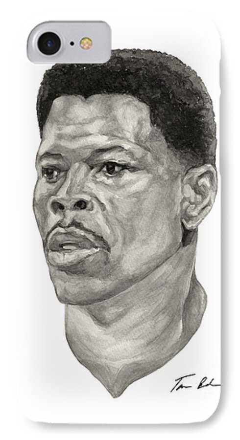 Patrick iPhone 8 Case featuring the painting Ewing by Tamir Barkan