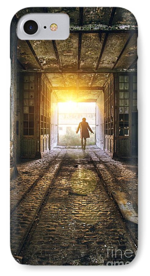 Factory iPhone 8 Case featuring the photograph Factory Chase by Carlos Caetano