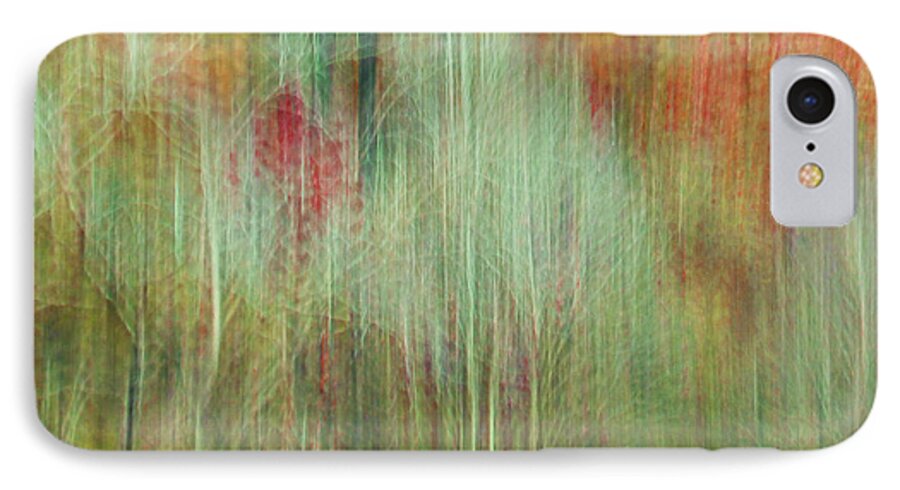 Art Prints iPhone 8 Case featuring the photograph Fall Color Abstract 2 by Dave Bosse