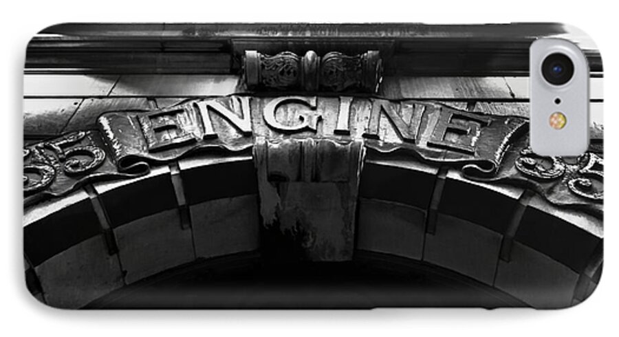 Fdny iPhone 8 Case featuring the photograph FDNY - Engine 55 by James Aiken