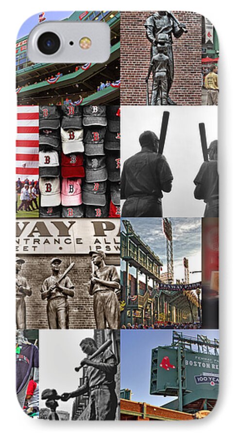 Boston Red Sox iPhone 8 Case featuring the photograph Fenway Memories by Joann Vitali
