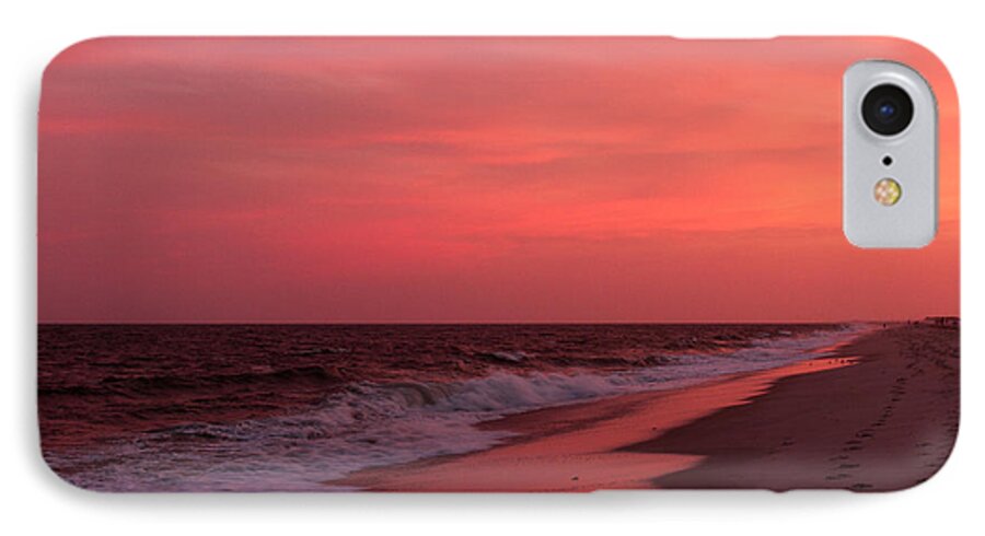 Atlantic iPhone 8 Case featuring the photograph Fire in the Sky by Haren Images- Kriss Haren