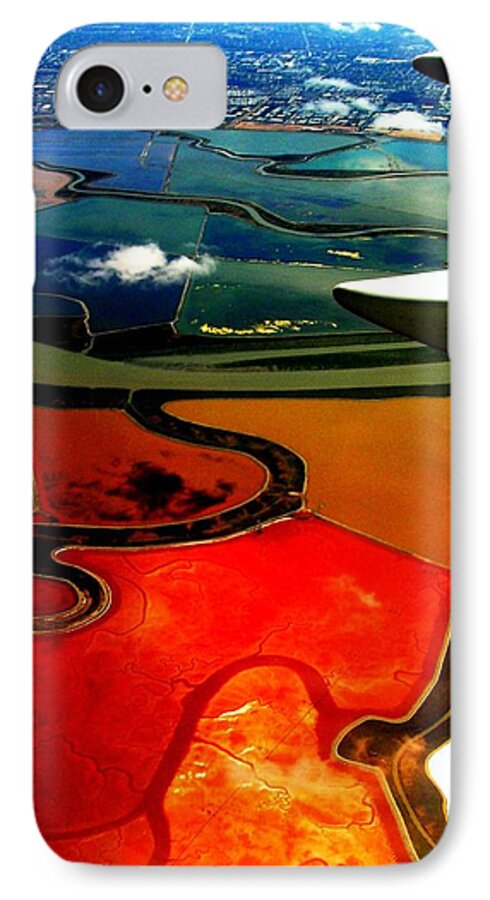 Landscape iPhone 8 Case featuring the photograph Flying into SFO by Elizabeth Hoskinson
