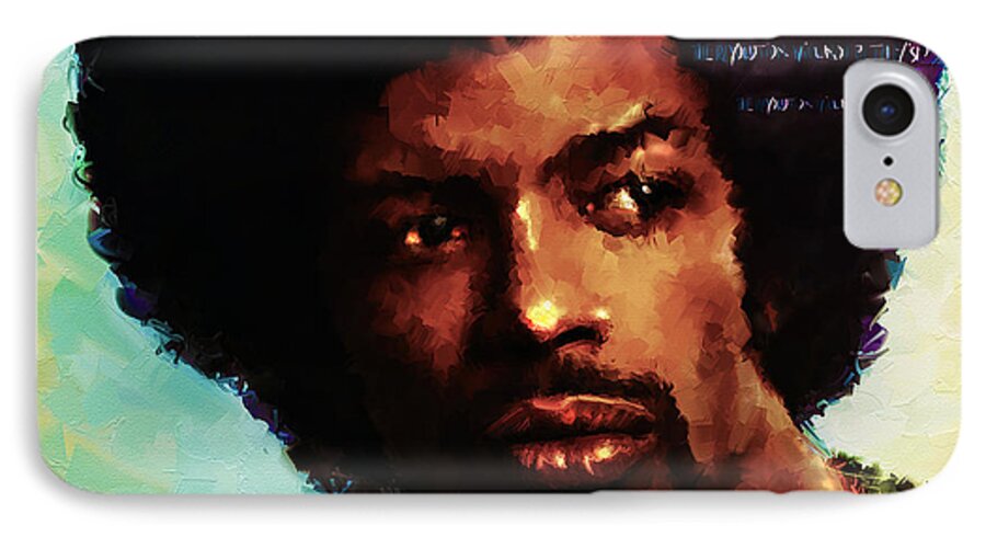 Urban iPhone 8 Case featuring the digital art Gil by Howard Barry