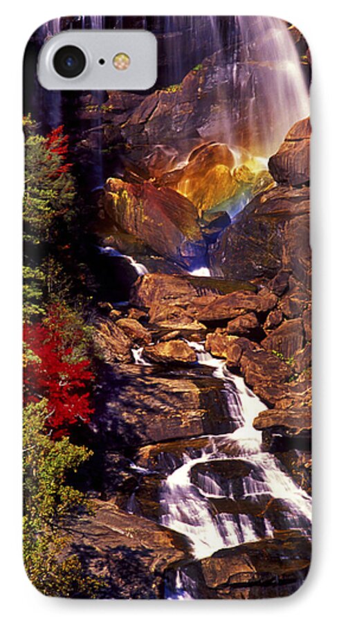 Water iPhone 8 Case featuring the photograph Golden Rainbow by Paul W Faust - Impressions of Light