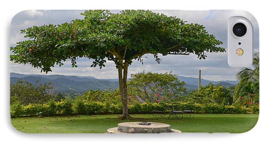 2014 iPhone 8 Case featuring the photograph Good Hope Estate Lawn Jamaica by RobLew Photography