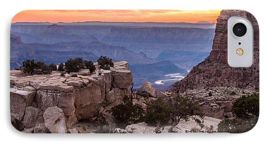 View iPhone 8 Case featuring the photograph Grand Canyon Morning by Kathleen McGinley
