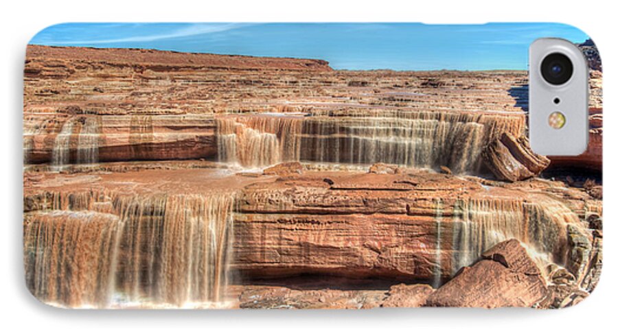 Photograph iPhone 8 Case featuring the photograph Grand Falls by Richard Gehlbach