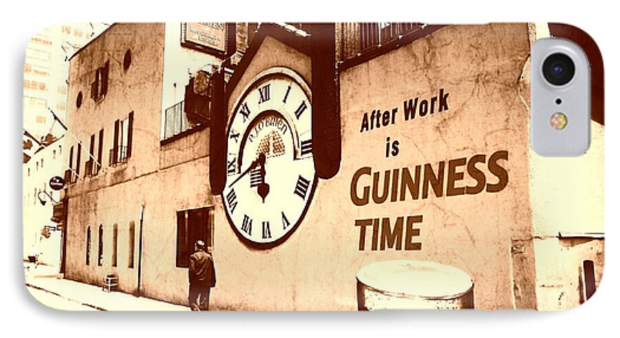 Guinness Time iPhone 8 Case featuring the photograph Guinness Time by Zinvolle Art
