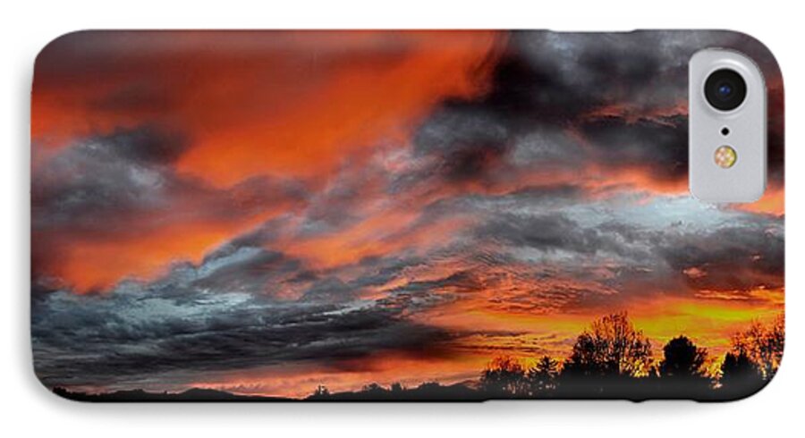Sunrise iPhone 8 Case featuring the photograph Heaven by Craig Burgwardt