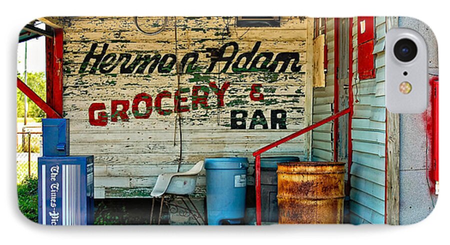 New Orleans iPhone 8 Case featuring the photograph Herman Had It All by Steve Harrington