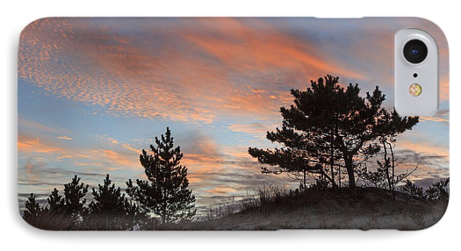 Cape Henlopen iPhone 8 Case featuring the photograph Herring Point Sunset by Robert Pilkington
