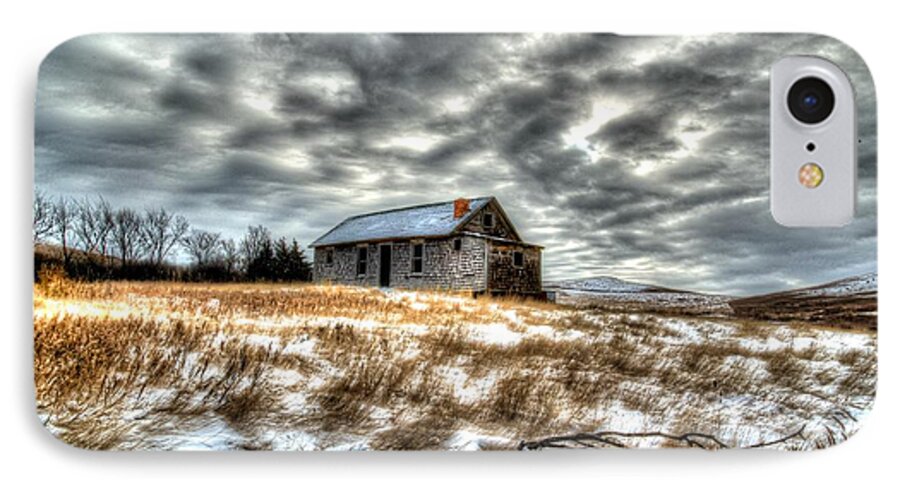 North Dakota Photographs iPhone 8 Case featuring the photograph Homestead by Kevin Bone