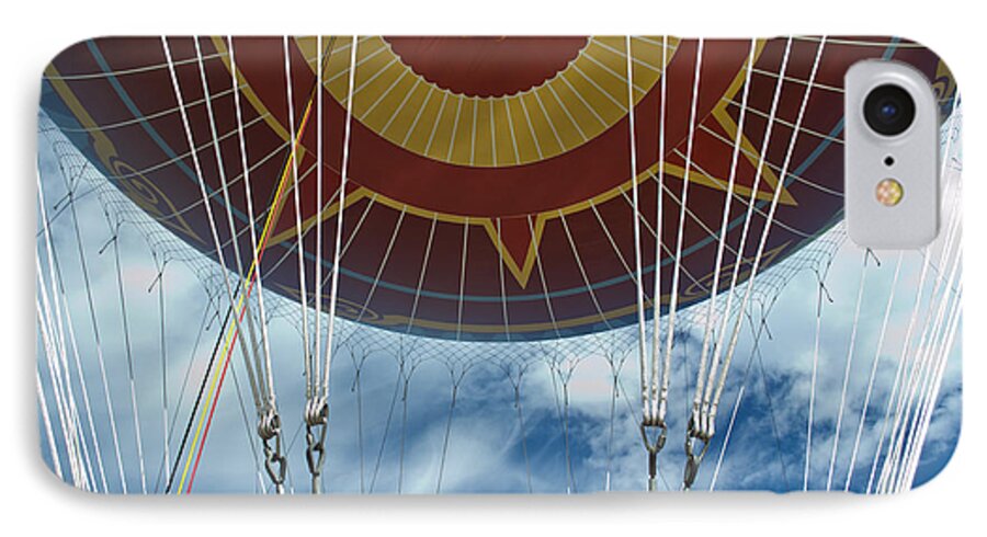 Hot Air Balloon iPhone 8 Case featuring the photograph Hot Air Baloon by Jatin Thakkar