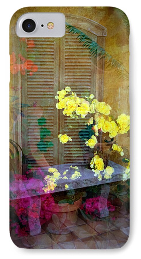 Multiple Exposure iPhone 8 Case featuring the photograph Imagine by Penny Lisowski