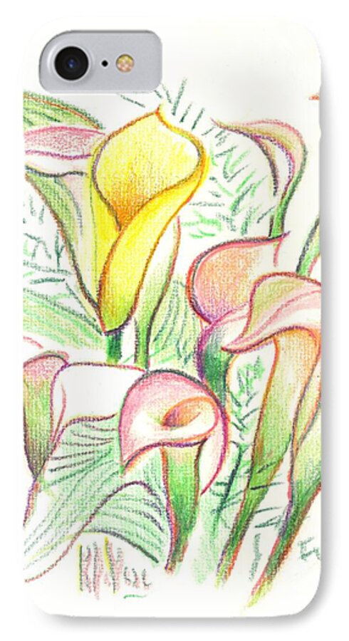 In The Golden Afternoon iPhone 8 Case featuring the painting In the Golden Afternoon by Kip DeVore