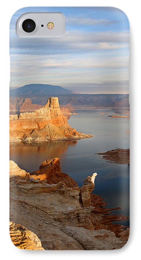 Landscape iPhone 8 Case featuring the photograph Lake Powell from Alstrum Pt 12 by JustJeffAz Photography