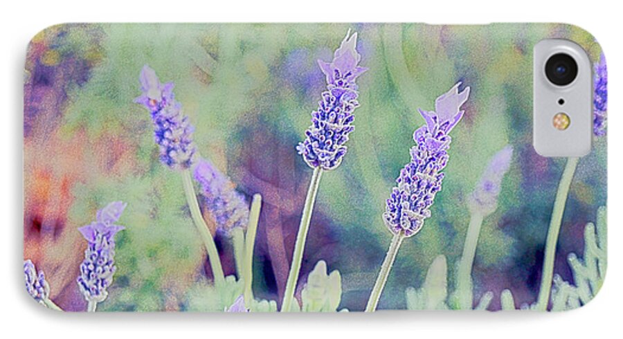  Lavender iPhone 8 Case featuring the photograph Lavender by Cassandra Buckley