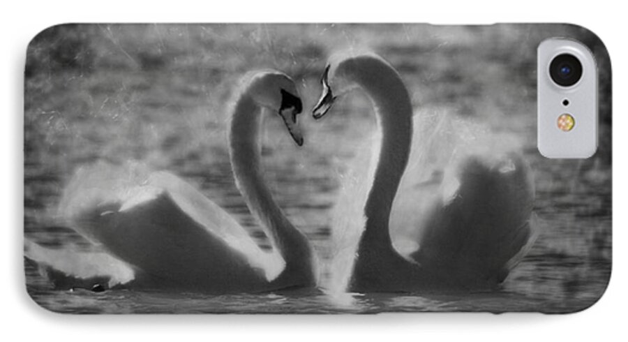 Valentine iPhone 8 Case featuring the photograph Love... by Nina Stavlund