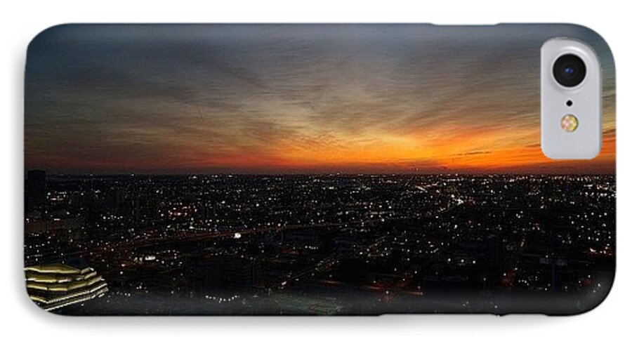 Love iPhone 8 Case featuring the photograph Magic City - Miami by Joel Lopez