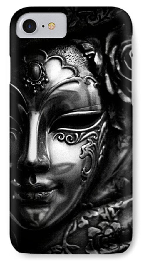 Kansas City iPhone 8 Case featuring the photograph Masquerade in Grey by Stephanie Hollingsworth