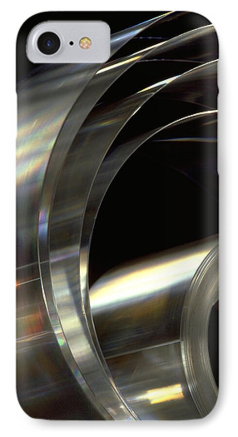 Steel iPhone 8 Case featuring the photograph Metropolis by Kathy Corday