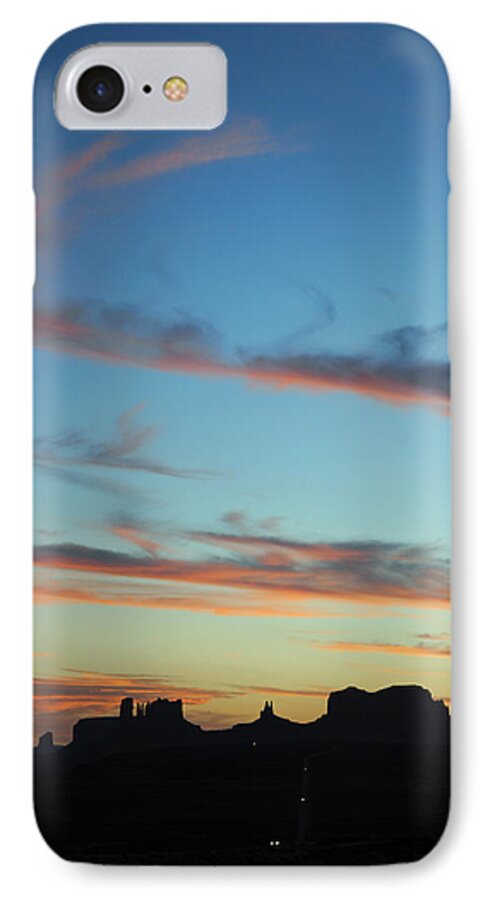 Justjeffaz iPhone 8 Case featuring the photograph Monument Valley Sunset 3 by JustJeffAz Photography