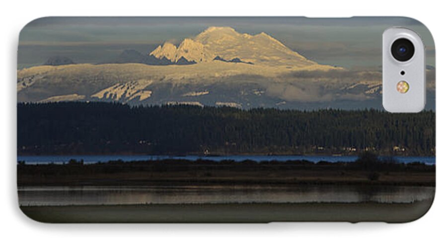 Mount Baker iPhone 8 Case featuring the photograph Mount Baker by Bob VonDrachek